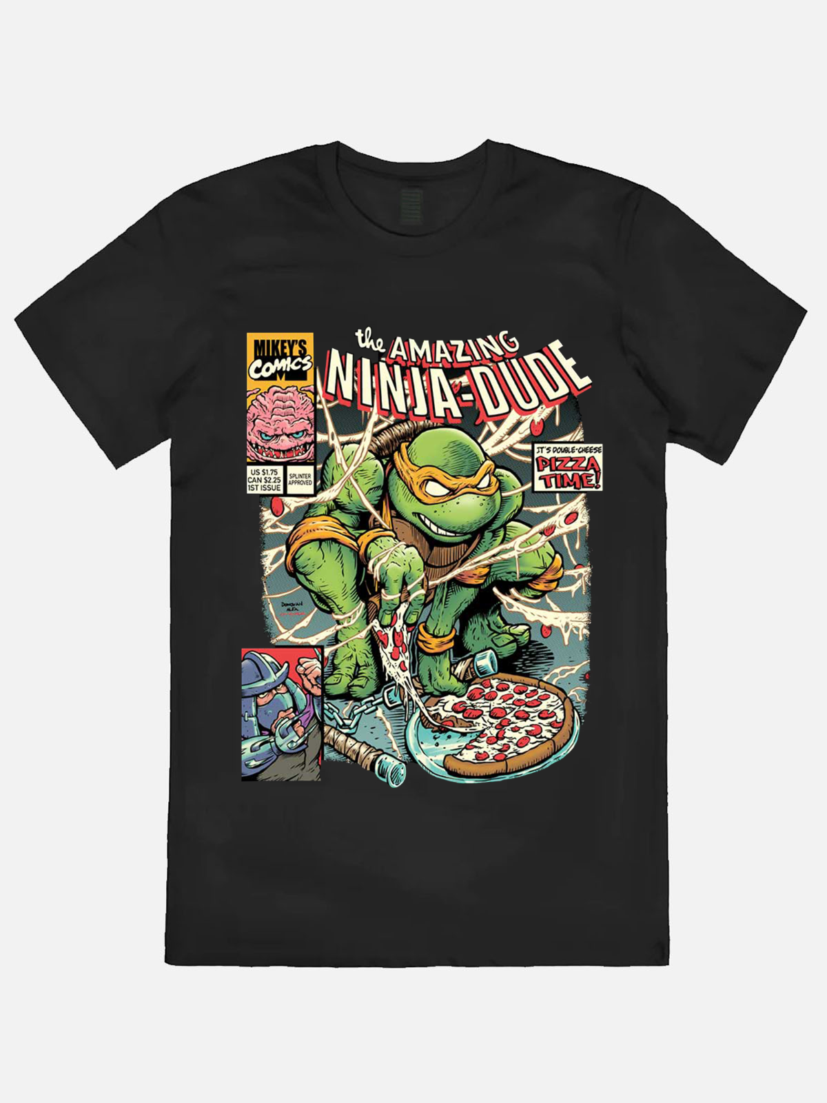 Teenage Mutant Ninja Turtles Casual Printed T-shirt