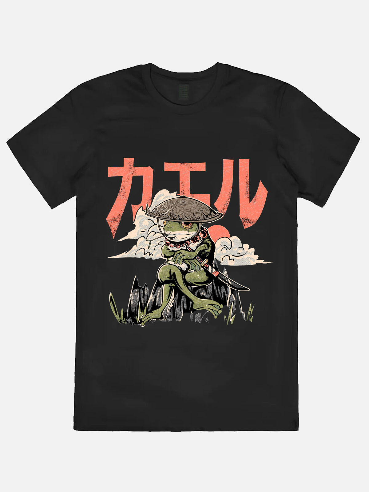 Frog Ninja Casual Printed T-shirt