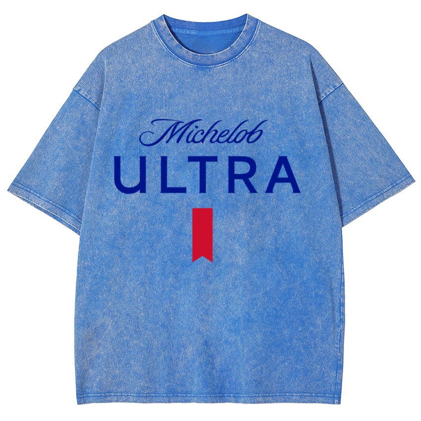 Michelob Ultra Vintage Snowflake Washed T-Shirt