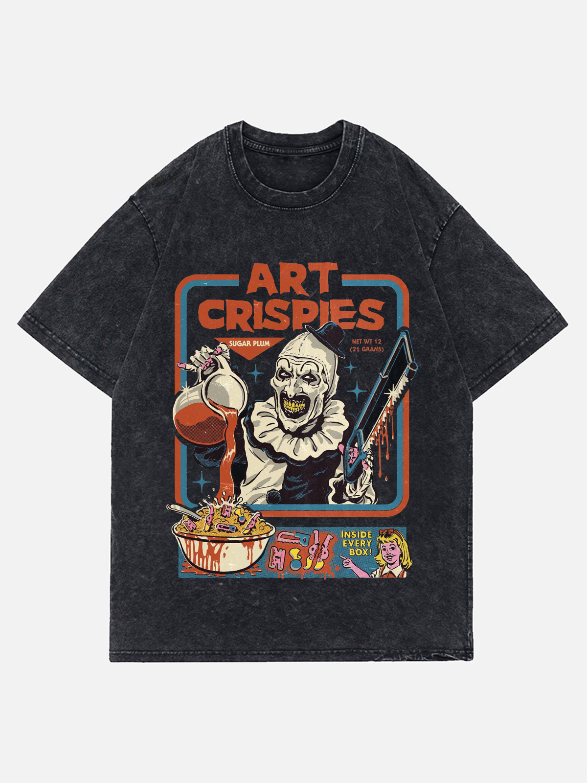 Art Crispies Wash Denim T-Shirt