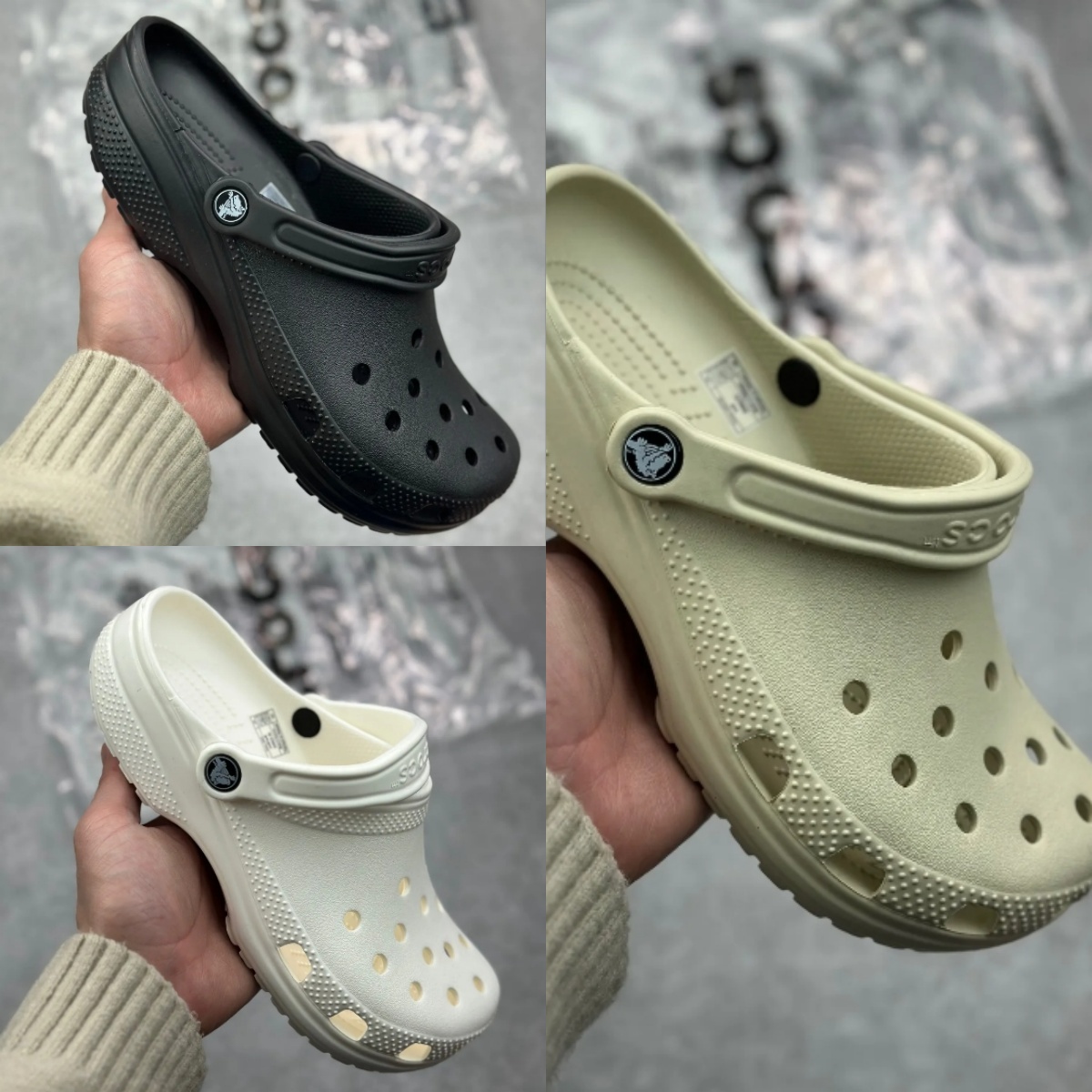 C Style Crocs Beach Sandals