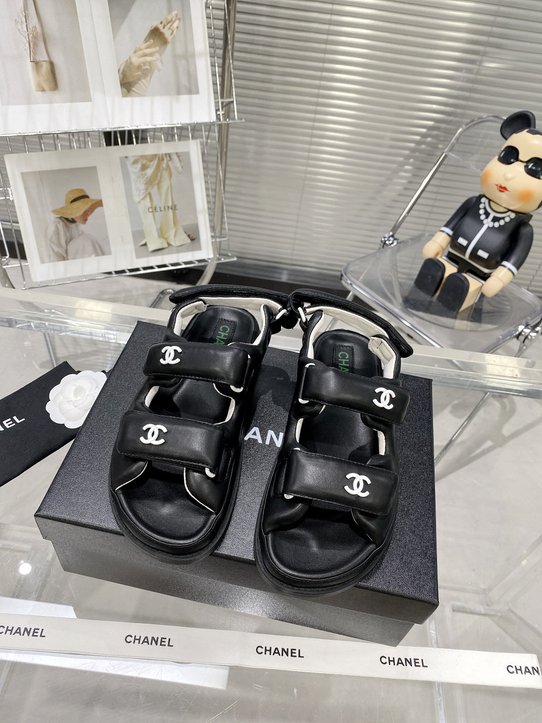 Chanel 22 spring and summer holiday cute bread shoes