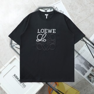 L style Casual round neck short sleeve T-shirt