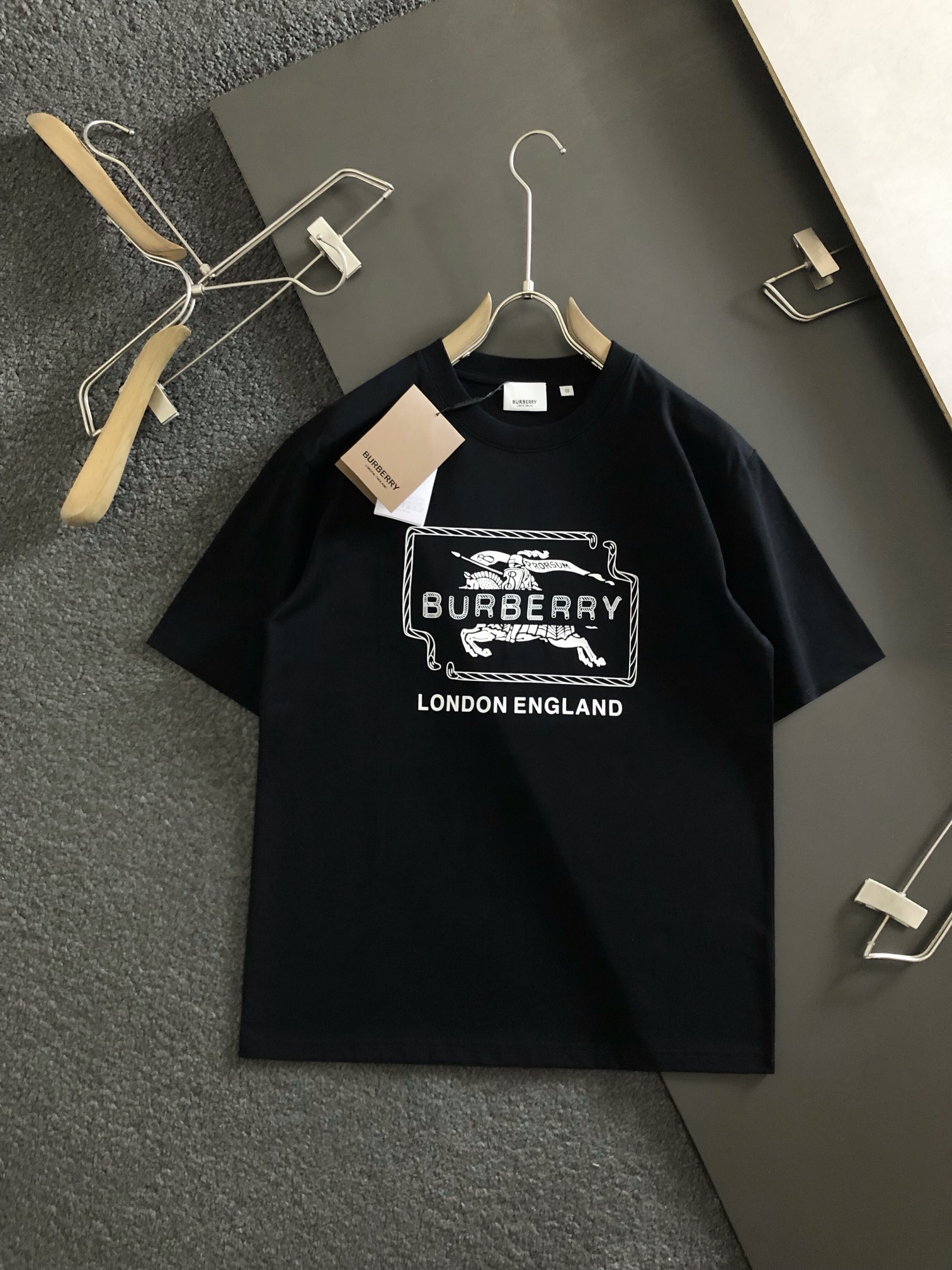 Burberry Summer New Design Leisure Short Sleeve