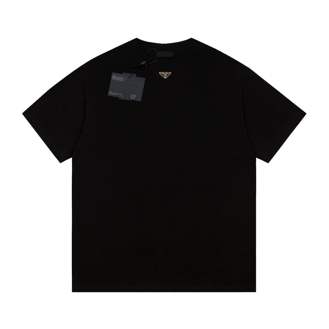 Prada Triangle Unisex Short Sleeve T-shirt