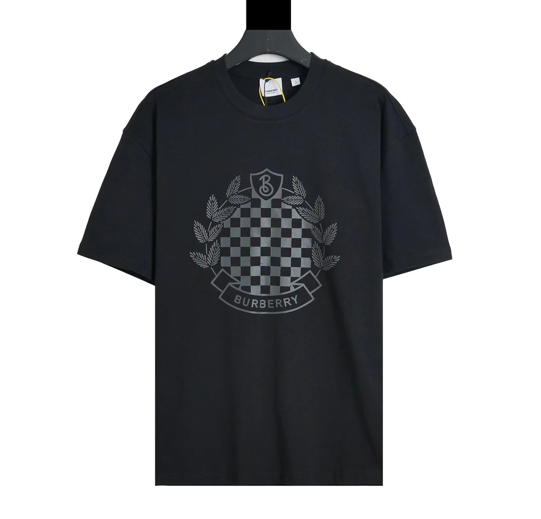 Burberry Chessboard Logo Short Sleeve T-shirt