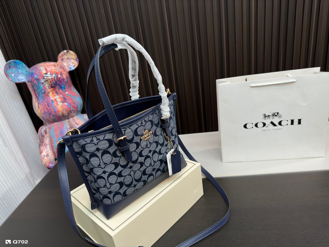 Coach Big White Rabbit Co-branded Tote Bag
