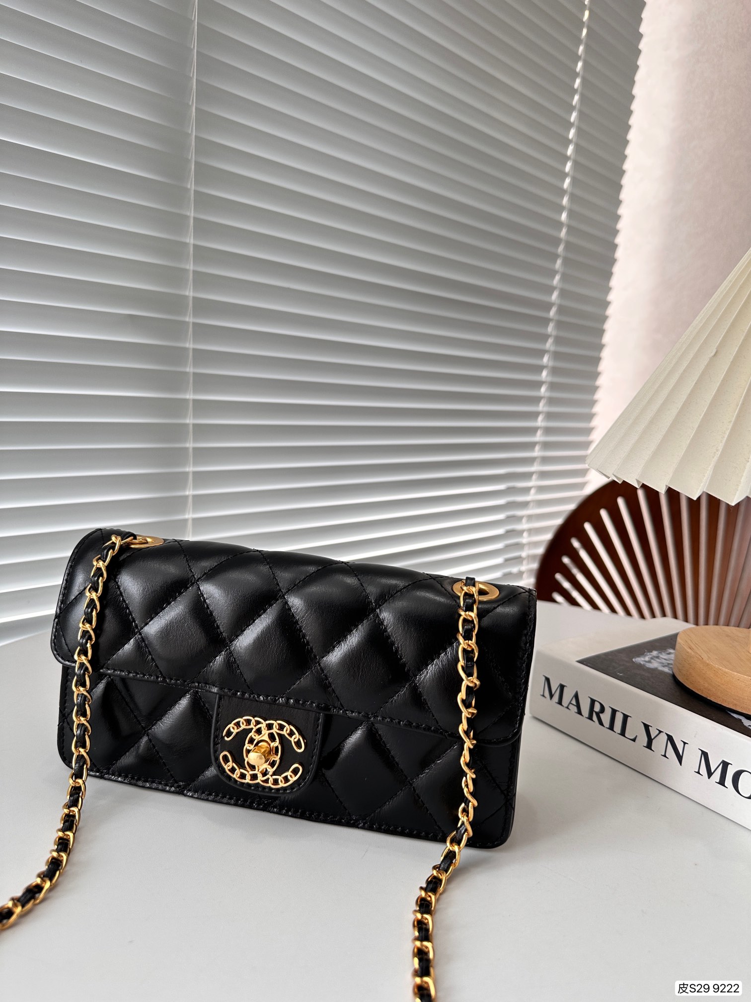 Chanel 23k Chain Bag