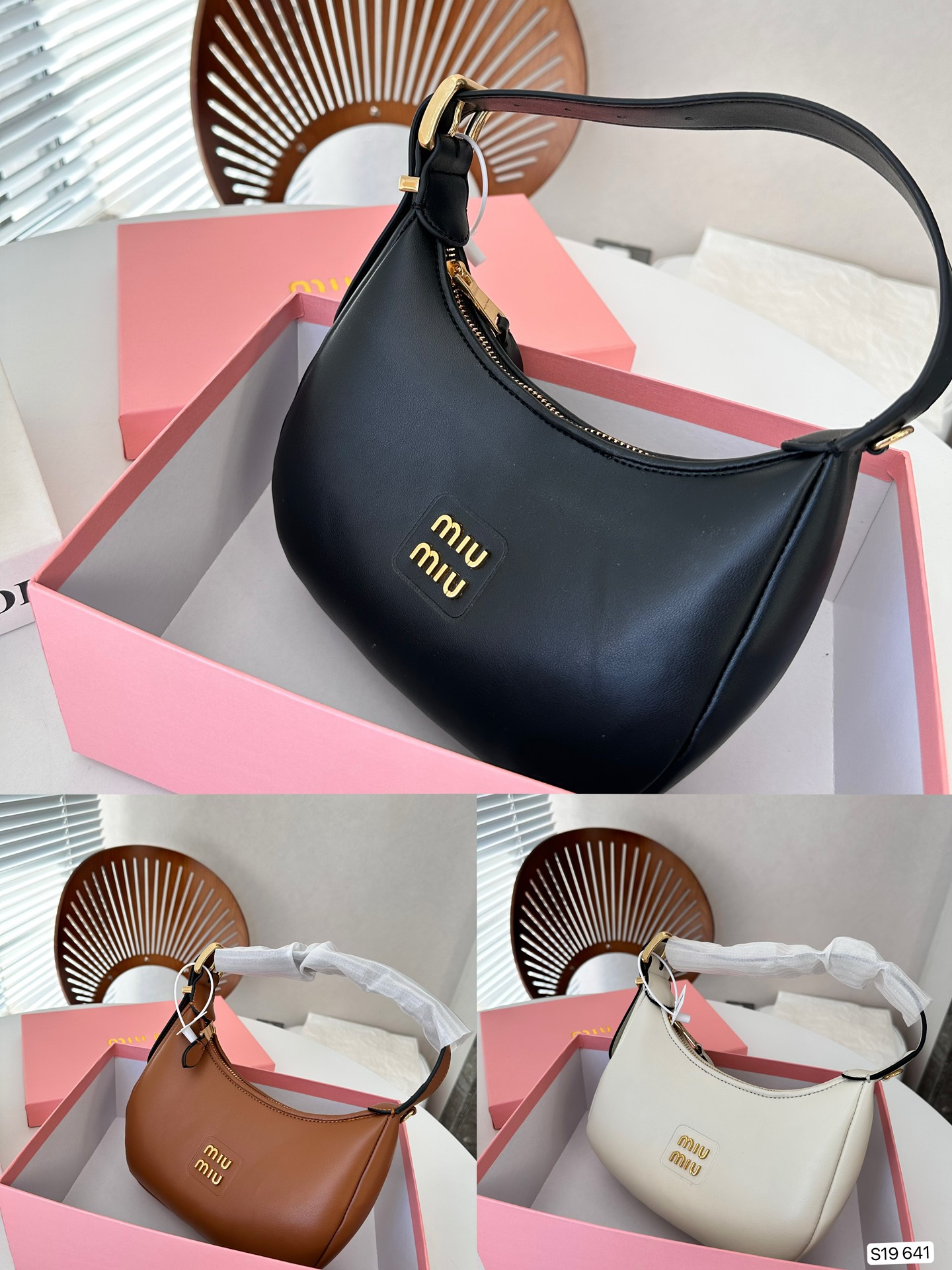 M Style 23SS Hobo Armpit Bag