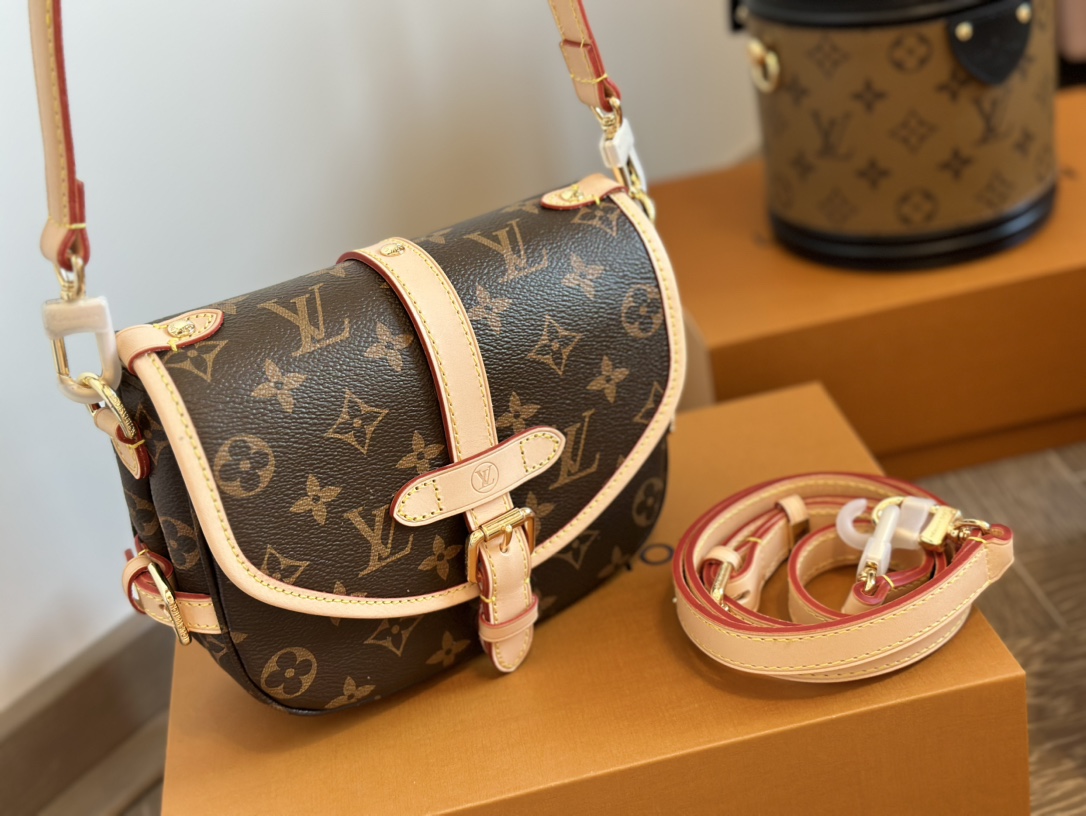  L Style Gemini Samur Messenger Bag Small Saddle Bag