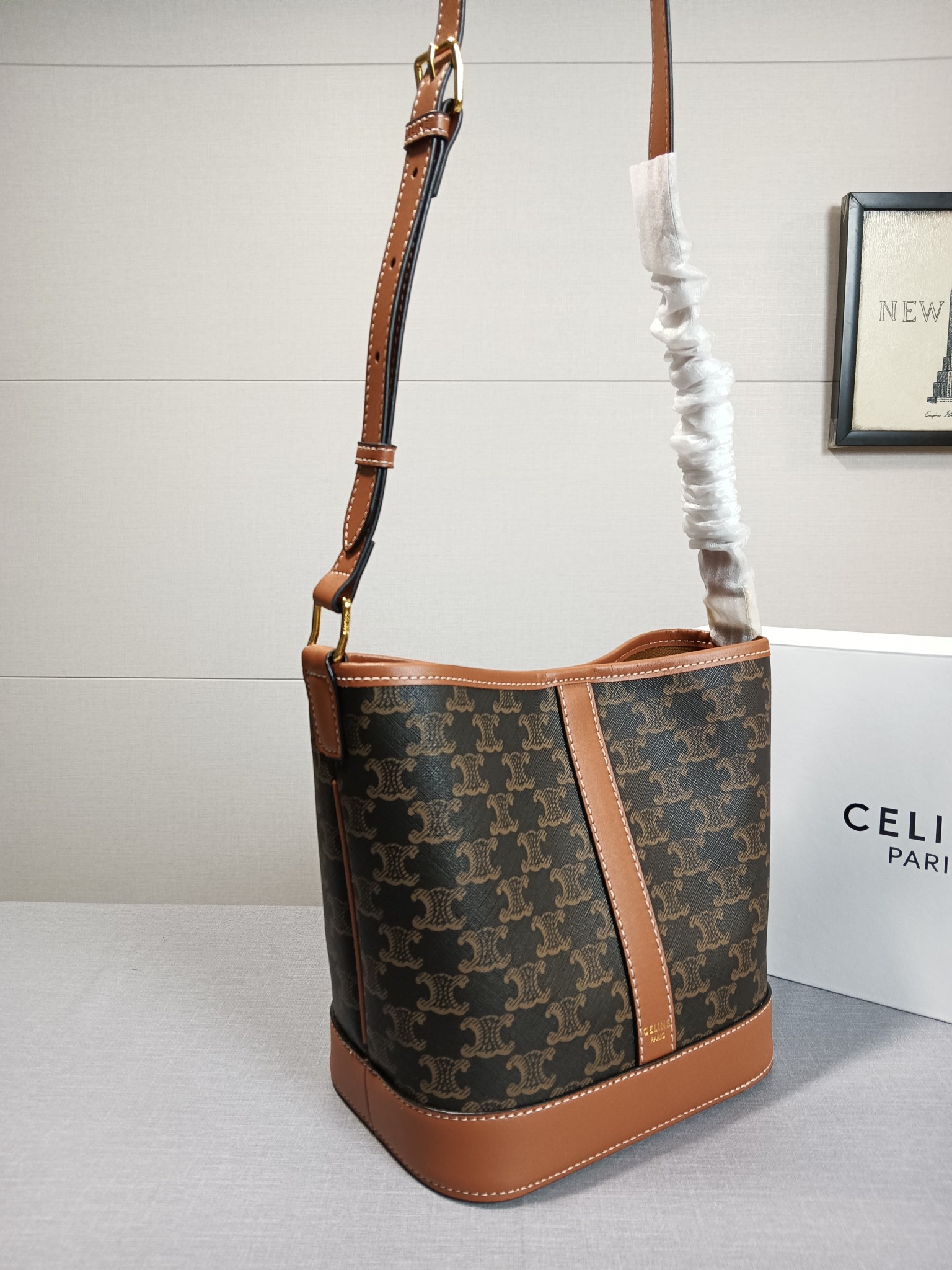 C Style Bucket Bag