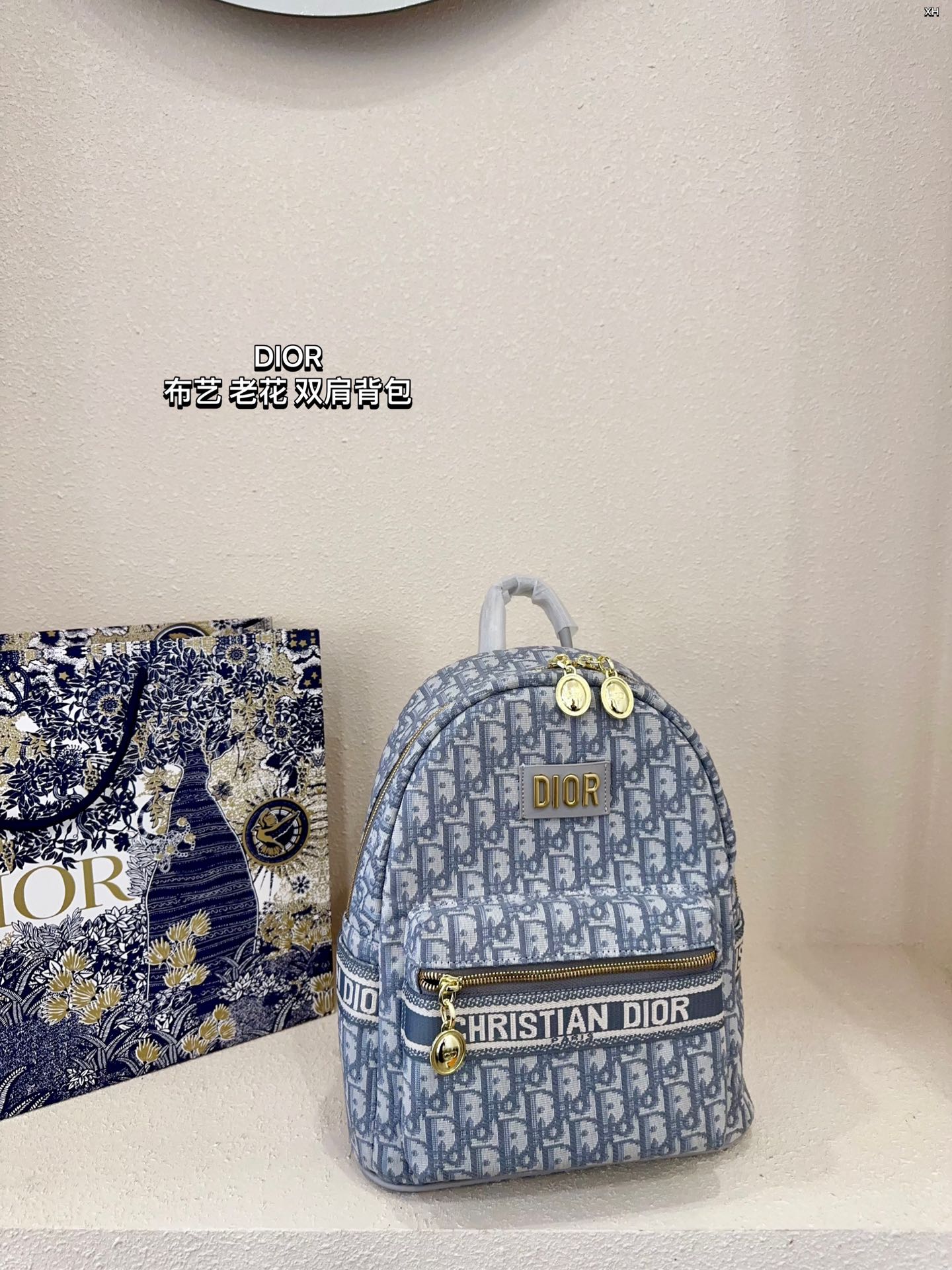 D Style Canvas Backpack