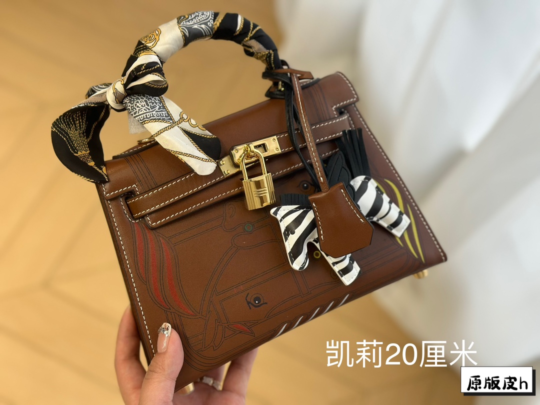 H Style Kelly Bag 20cm