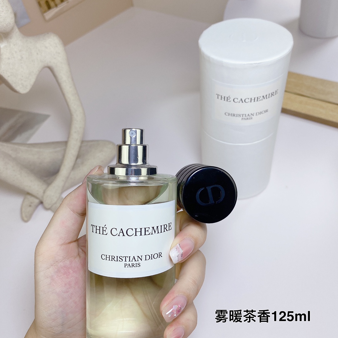 Collection of Haute Couture Fragrance Family Series - Mist Warm Tea Fragrance THE CACHEMIRE Unisex Perfume 125ml