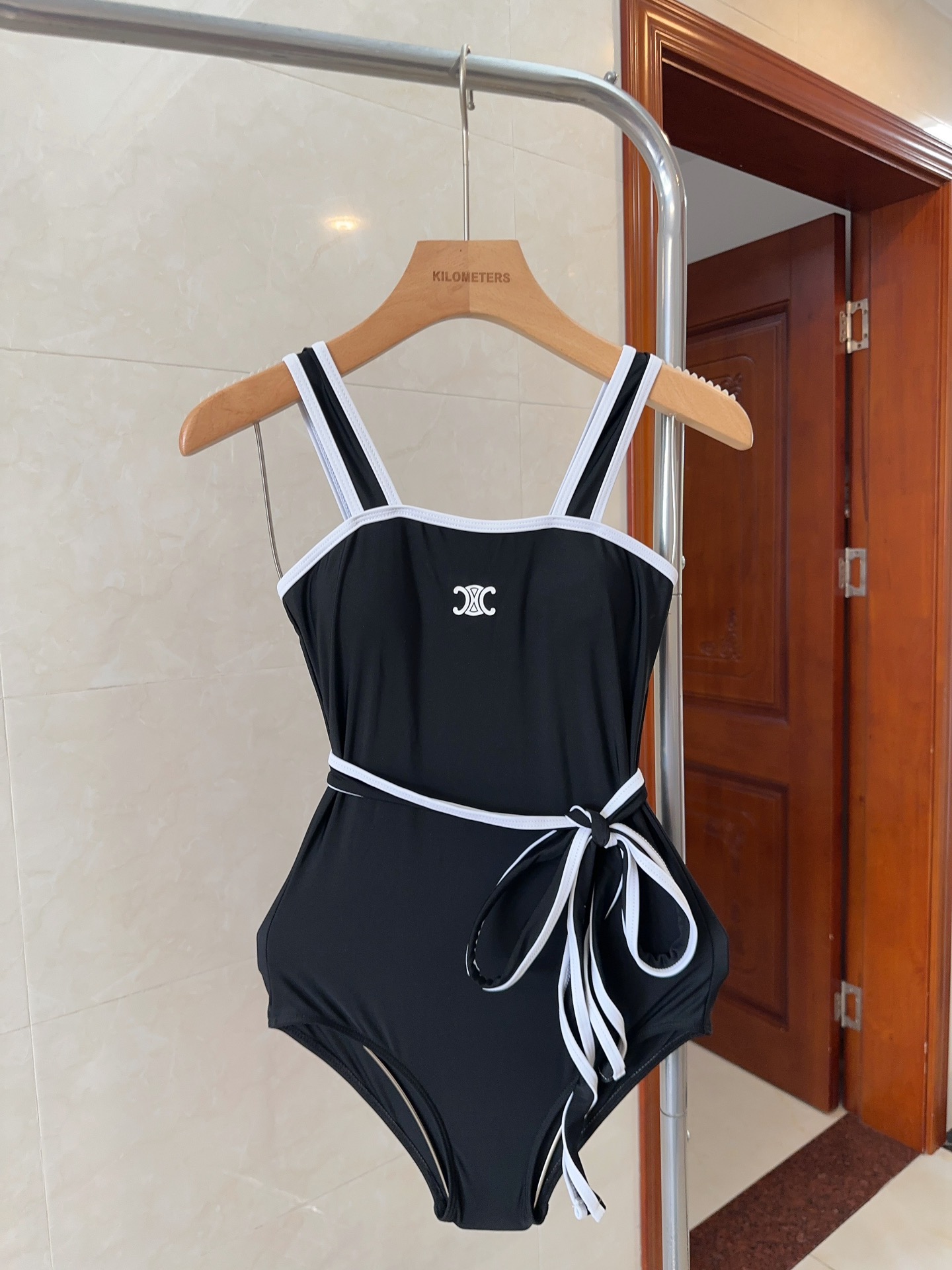 C Style Double-sided one-piece Swimsuit