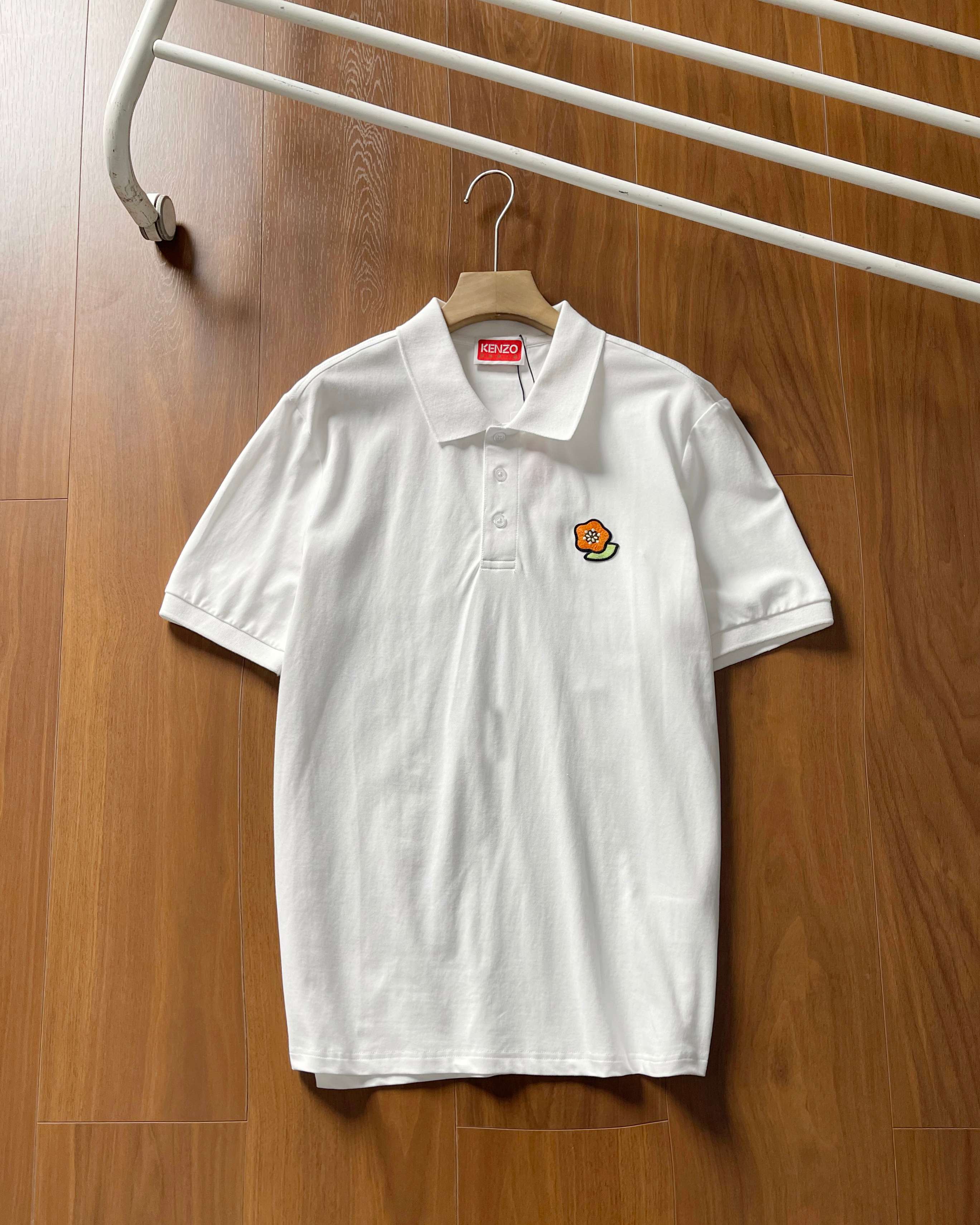 K style Embroidered short sleeves