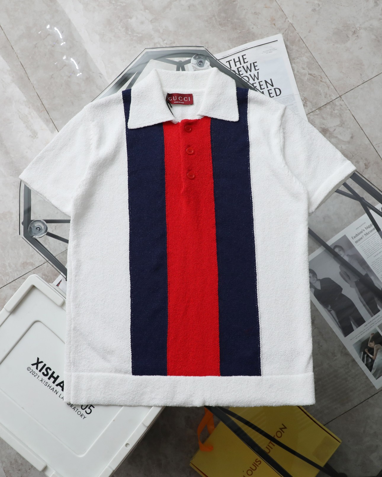 G style Round neck short sleeves