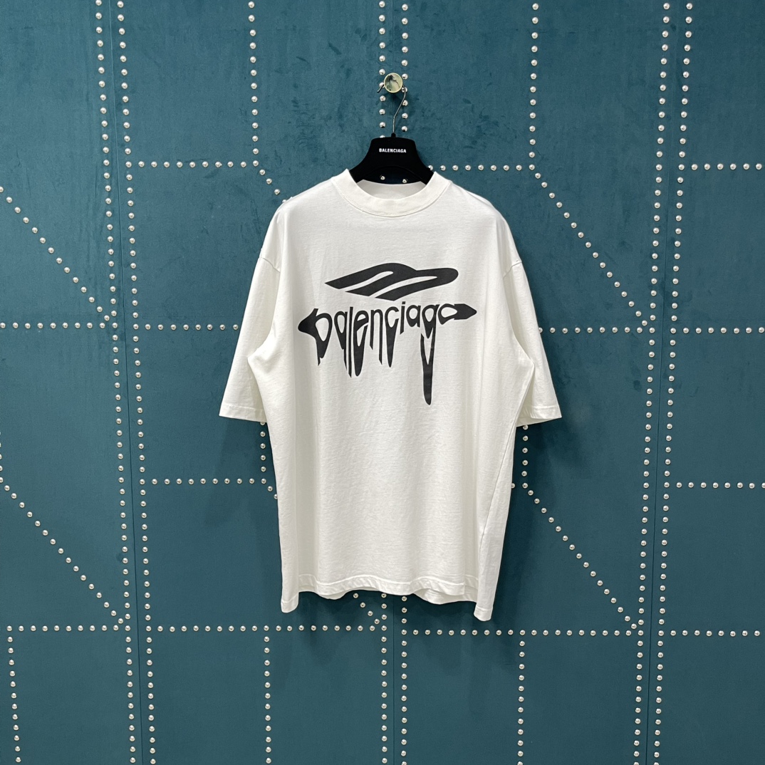 B style Printed short sleeves