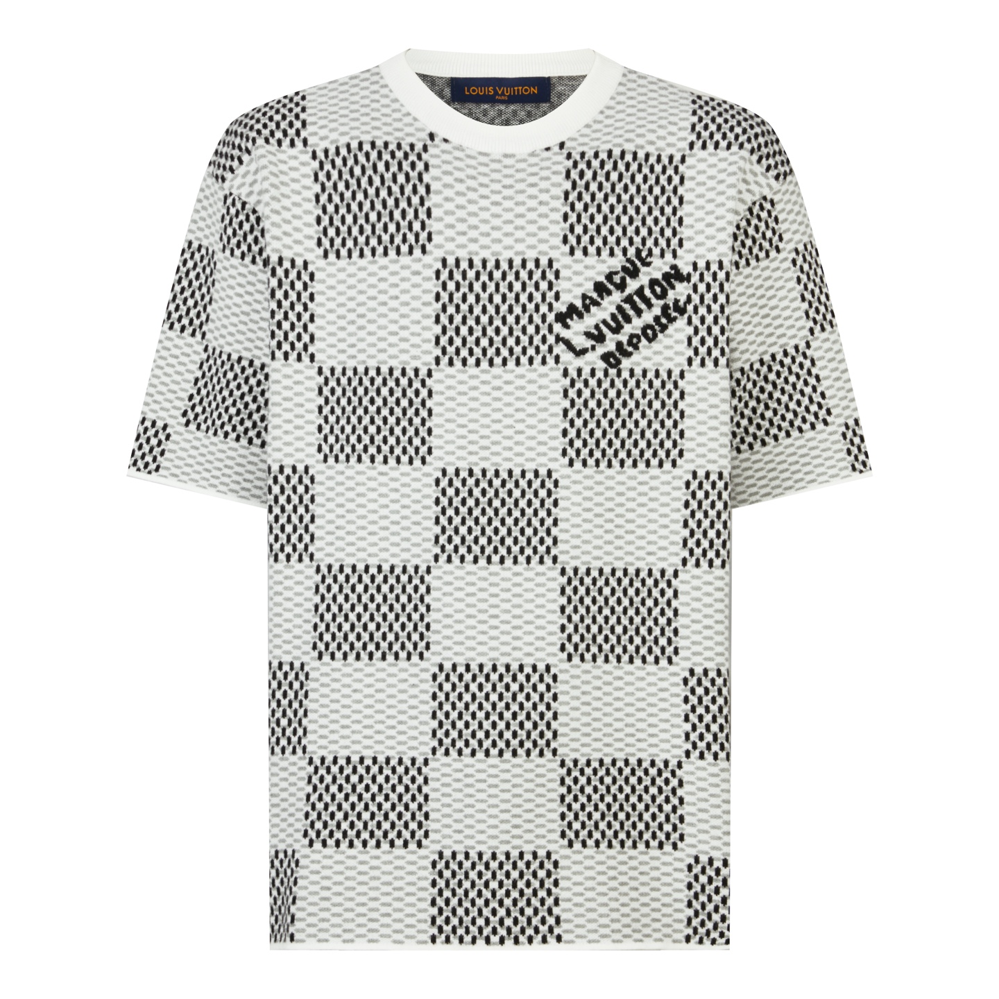 L style Jacquard short sleeves