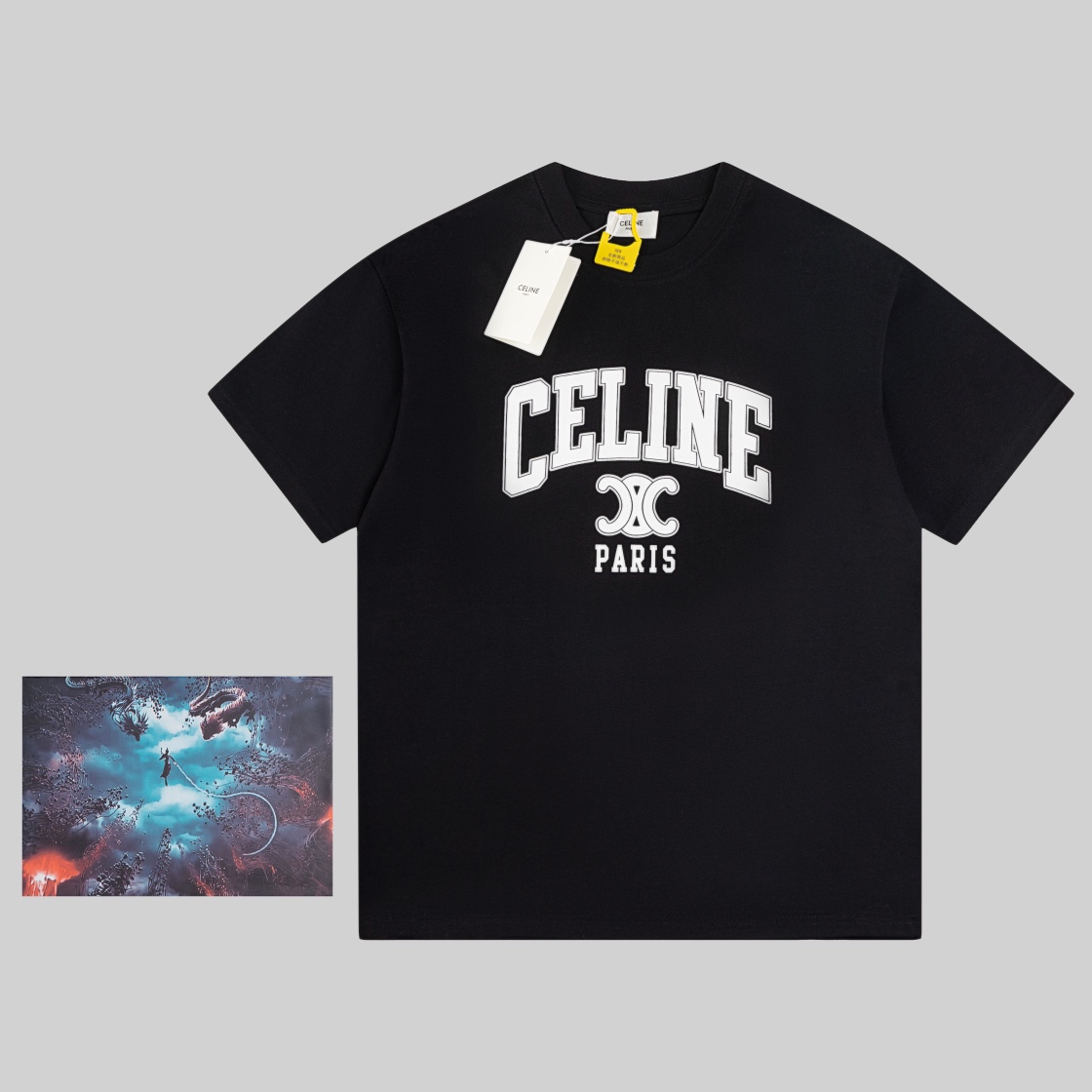 C style Printed crew neck T-shirt