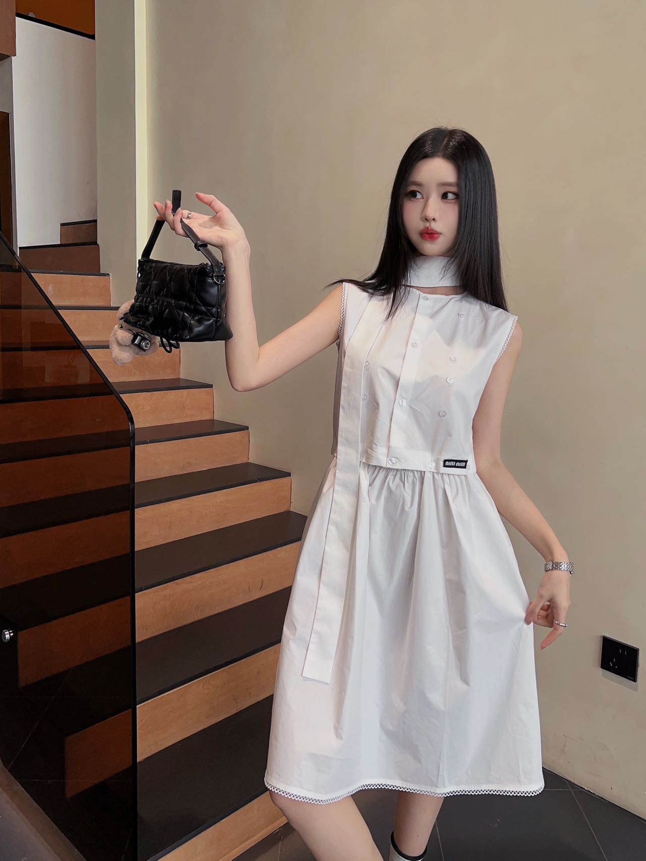 M style Vest Dress