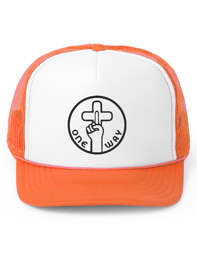 One Way Unisex Mesh Baseball Cap-LOVELLX