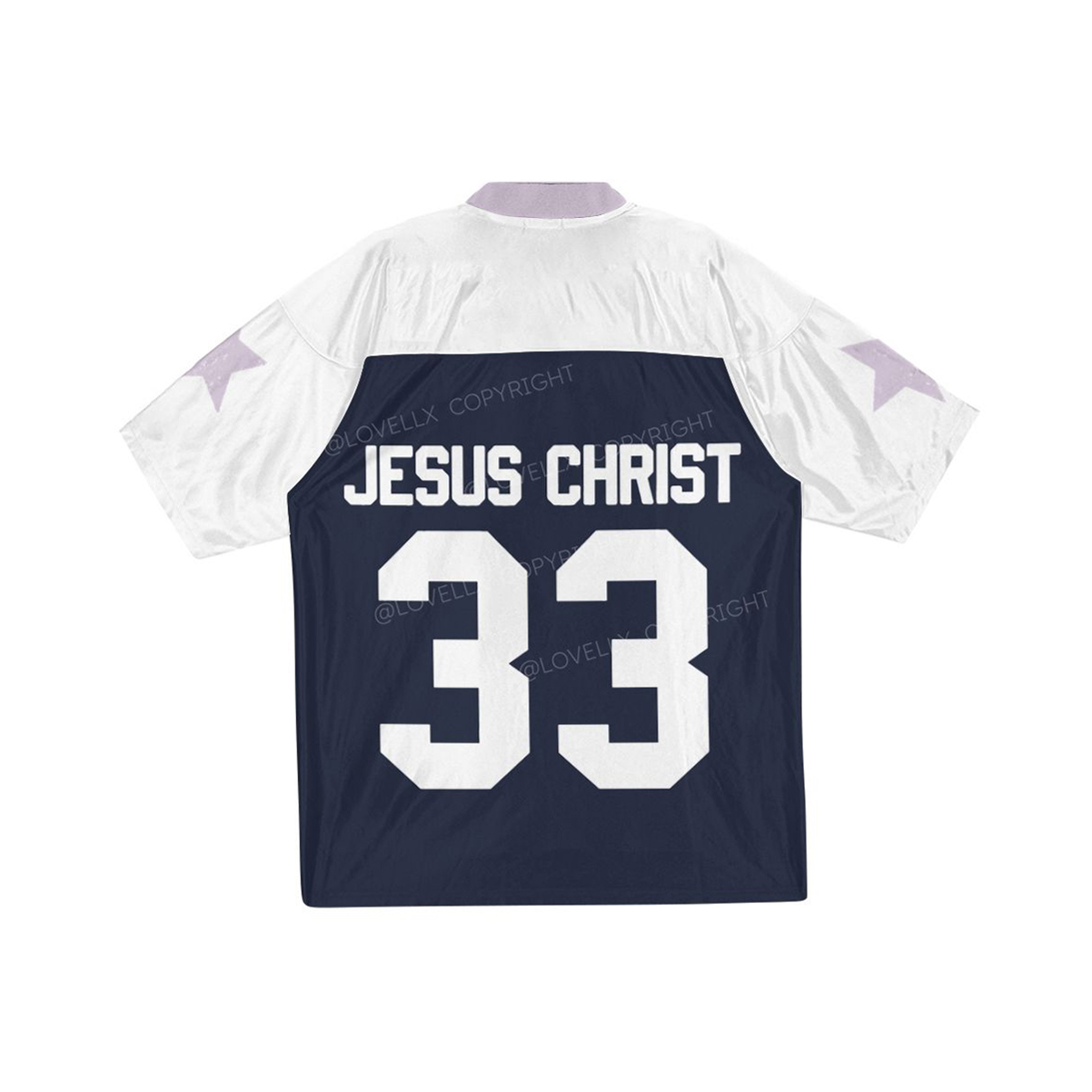 Jesus Christ Raglan Short Sleeve Jersey