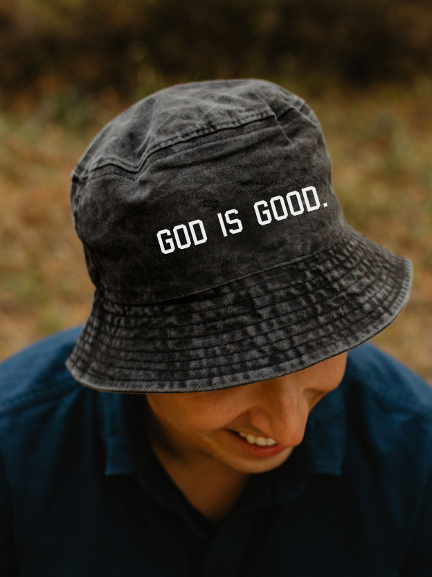 Personalized Christian Unisex Washed Bucket Hat-LOVELLX
