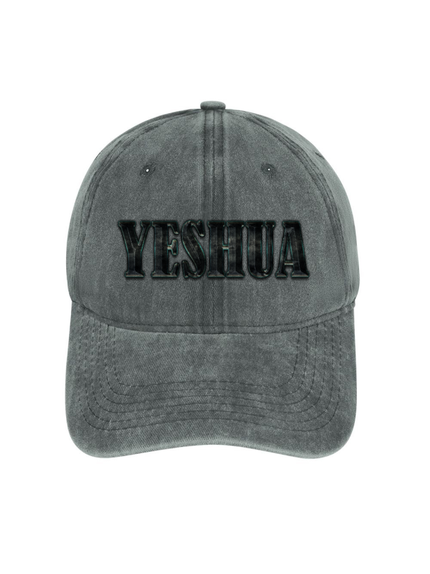 Yeshua Unisex Washed Baseball Cap-LOVELLX