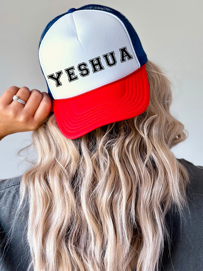Yeshua Unisex Mesh Baseball Cap-LOVELLX