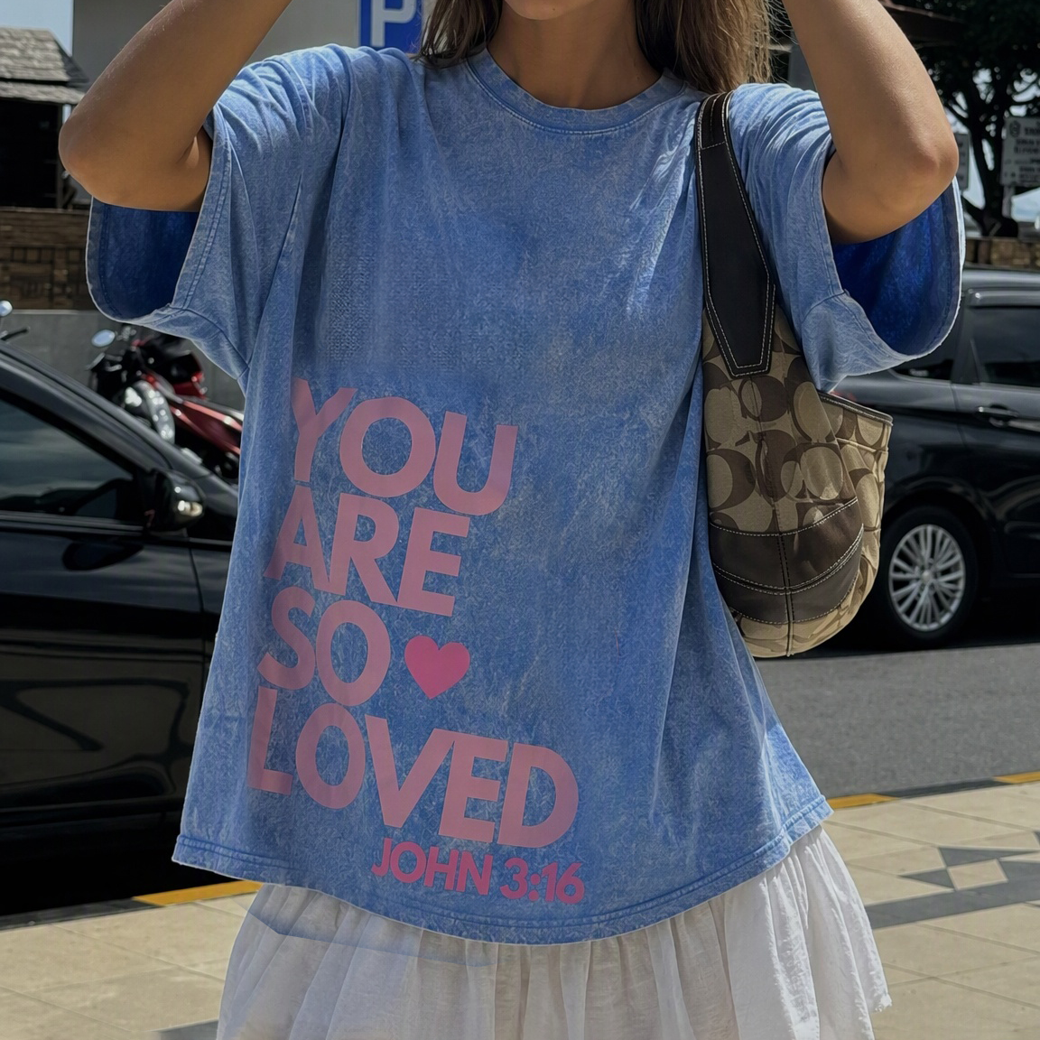You Are So Loved Unisex Washed T-Shirt