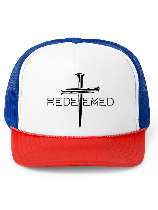 Redeemed Unisex Cotton Mesh Baseball Cap-LOVELLX