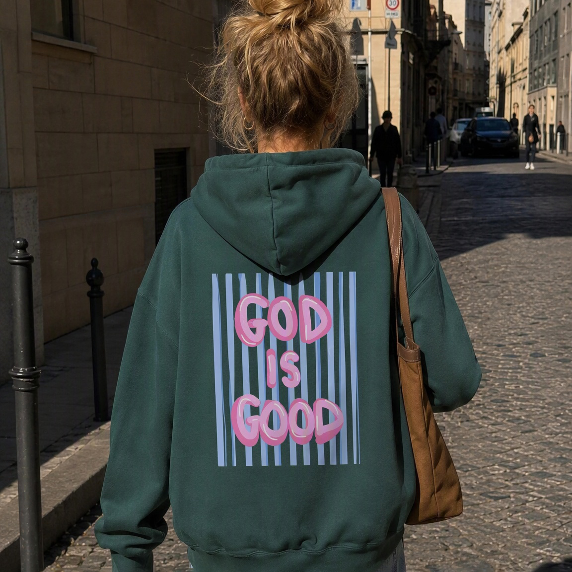 God Is Good Unisex Drawstring Hoodie