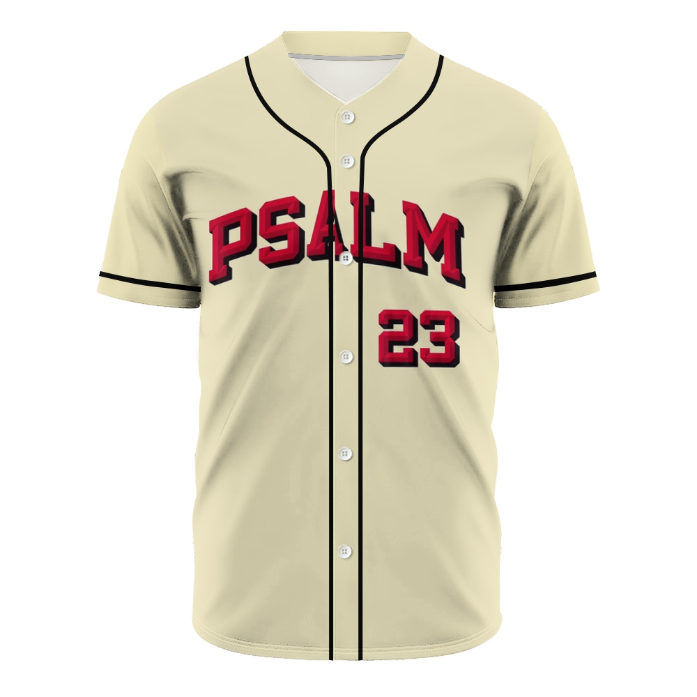 Psalm 23 Baseball Jersey