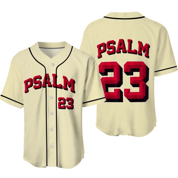 Psalm 23 Baseball Jersey