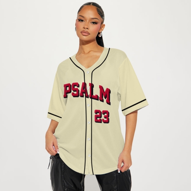 Psalm 23 Baseball Jersey