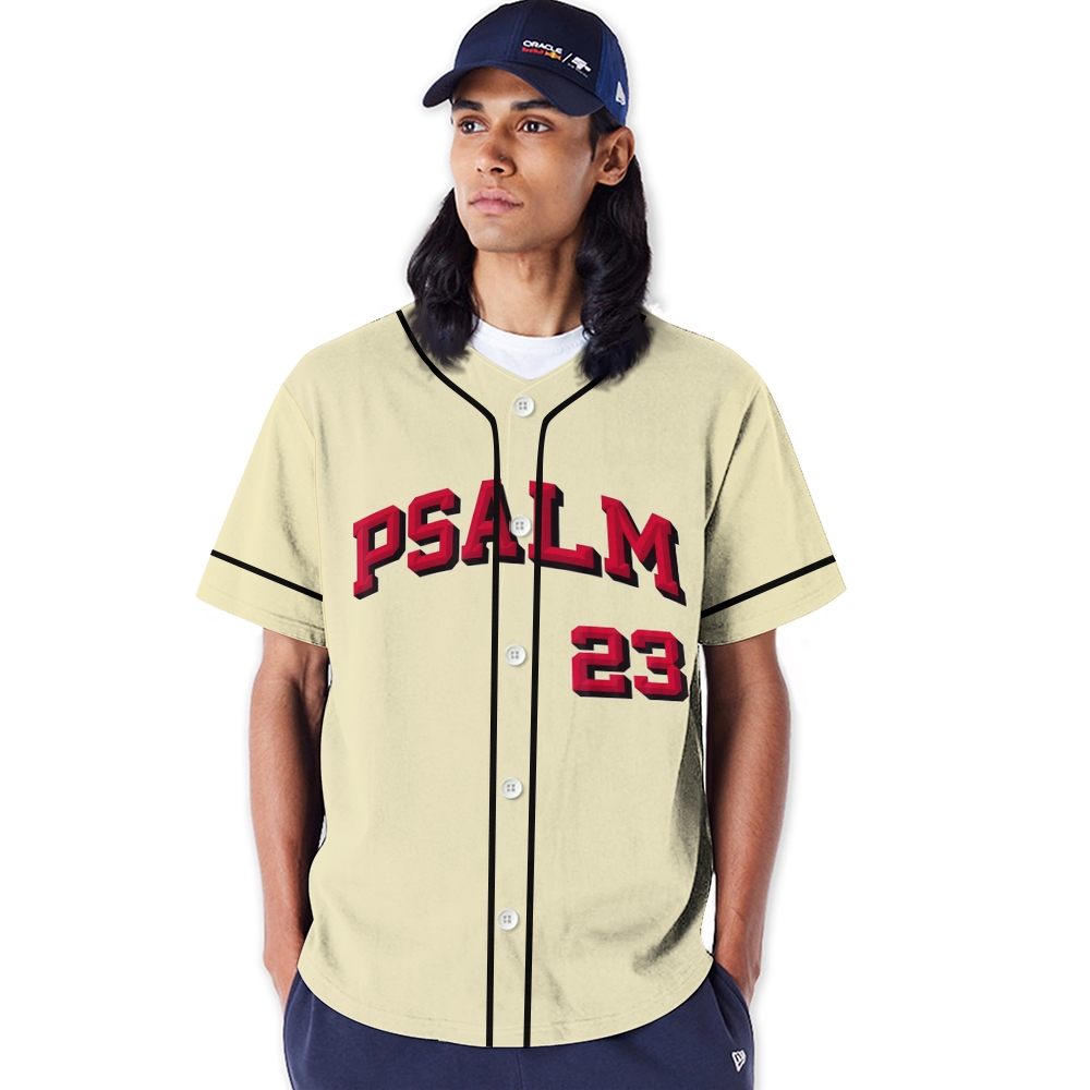 Psalm 23 Baseball Jersey