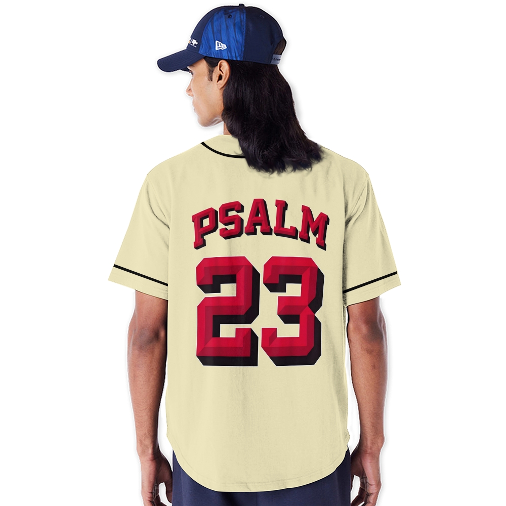 Psalm 23 Baseball Jersey