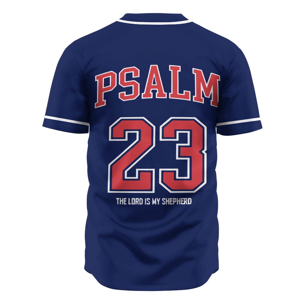 Psalm 23 Baseball Jersey