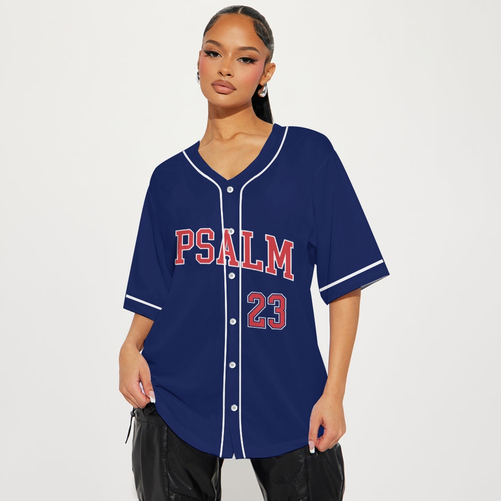 Psalm 23 Baseball Jersey