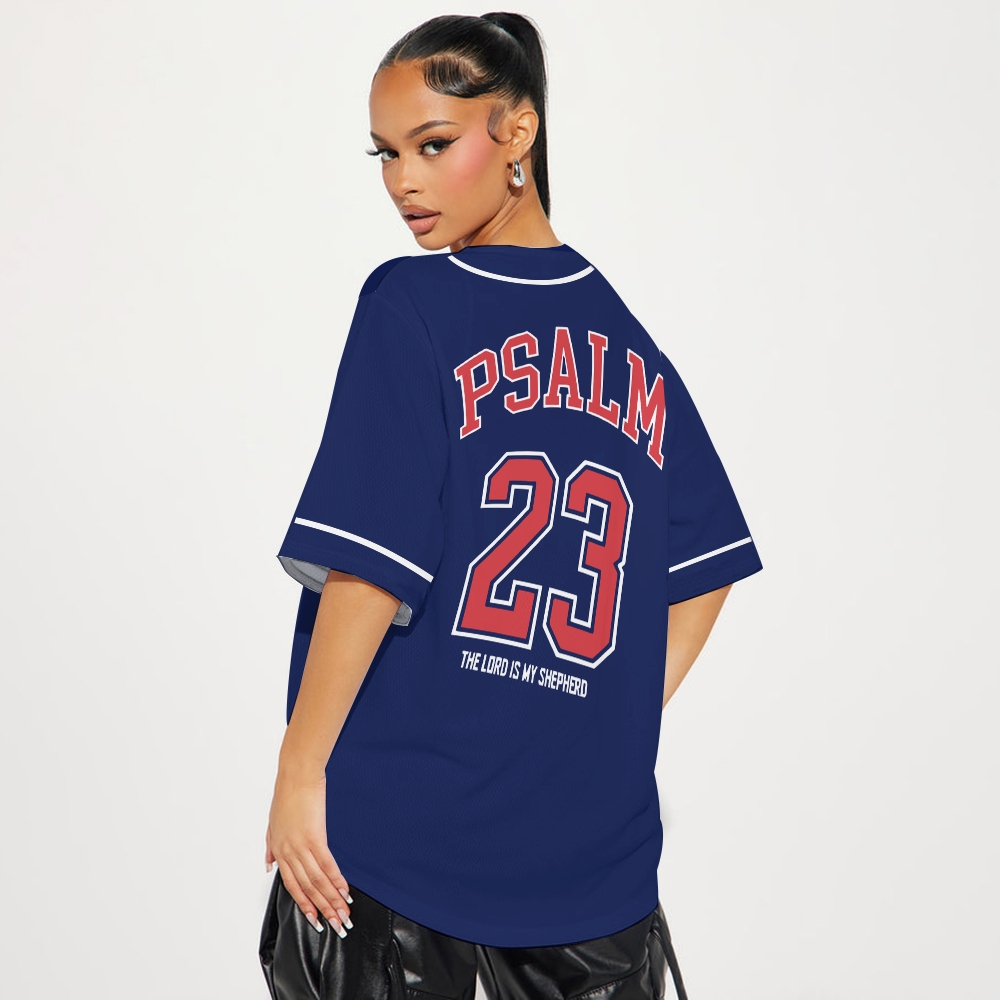 Psalm 23 Baseball Jersey