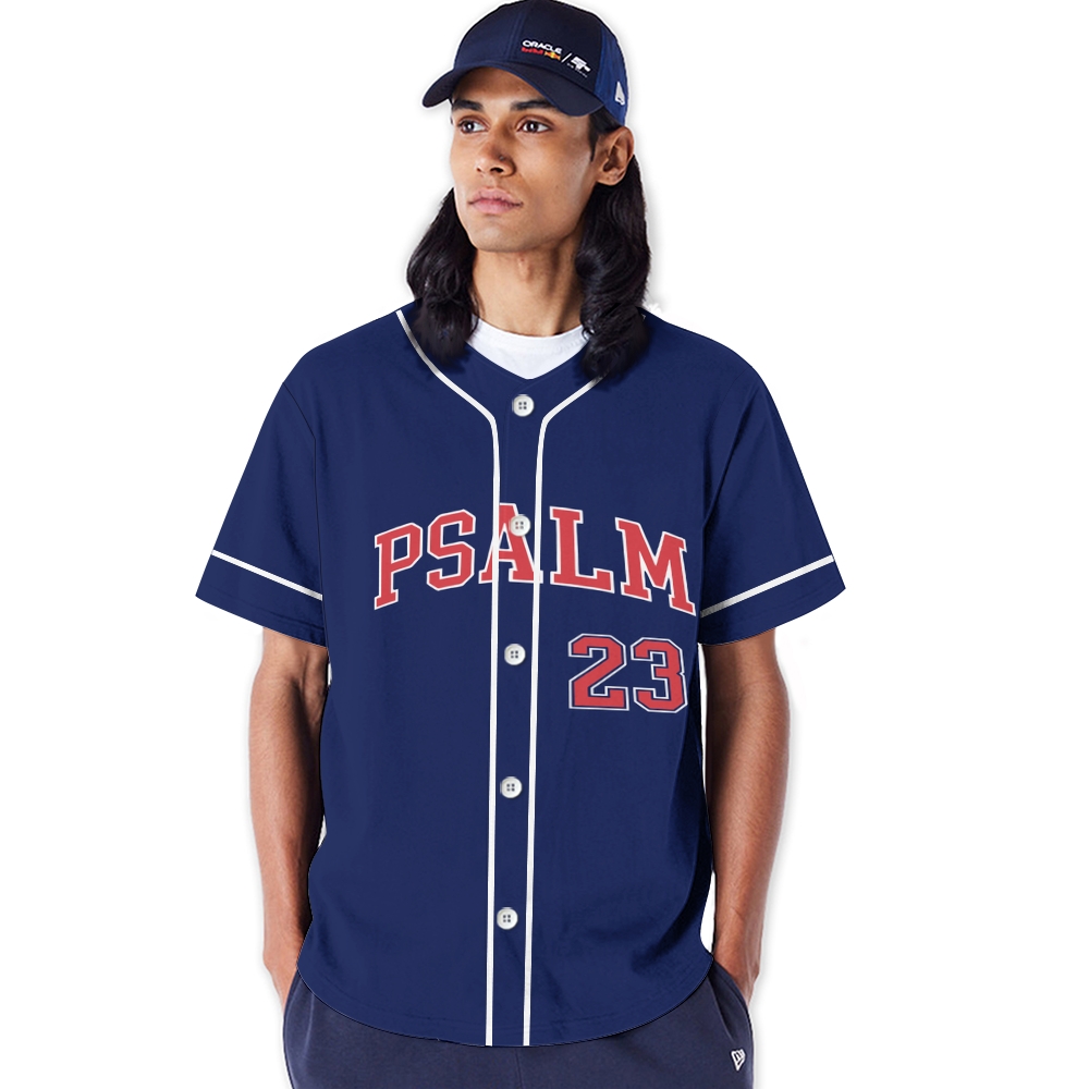 Psalm 23 Baseball Jersey
