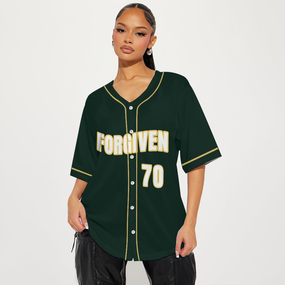 Forgiven 70 Baseball Jersey