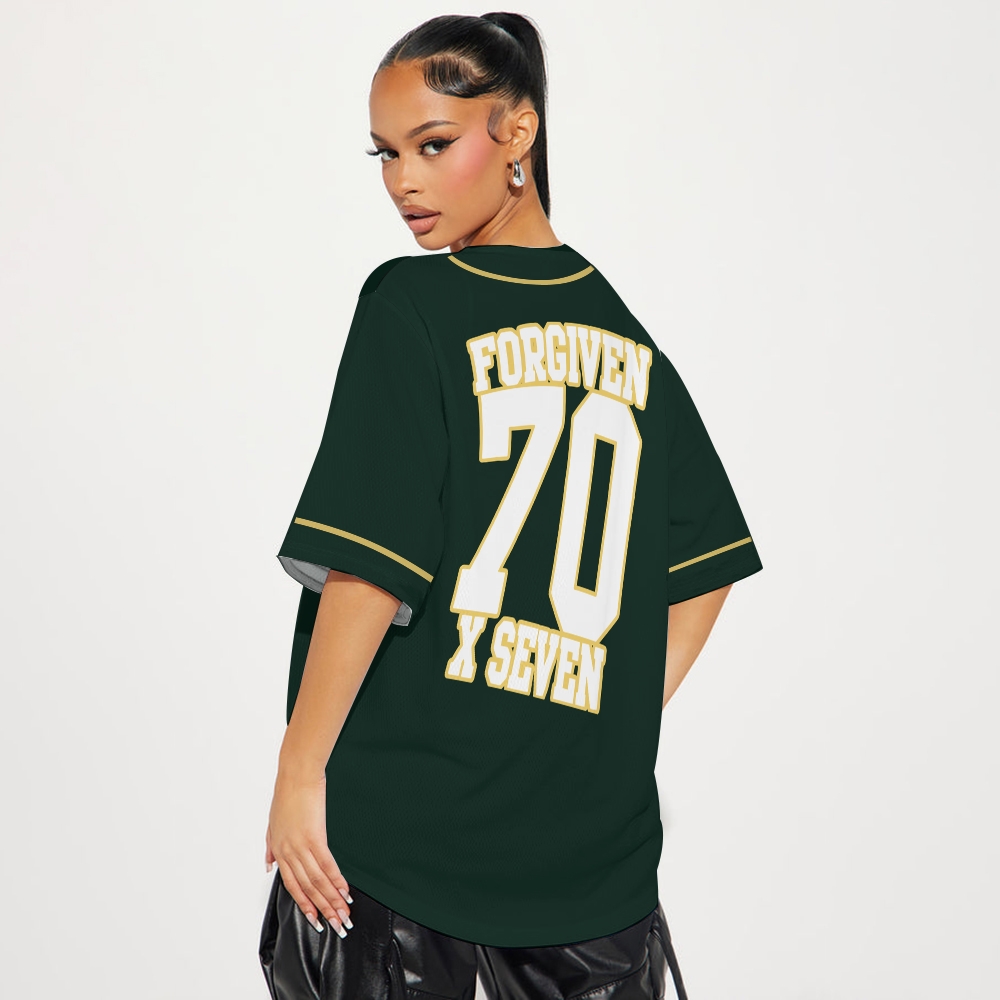 Forgiven 70 Baseball Jersey