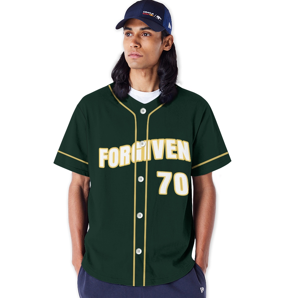 Forgiven 70 Baseball Jersey
