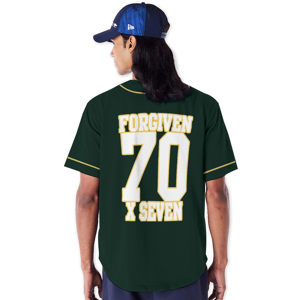 Forgiven 70 Baseball Jersey