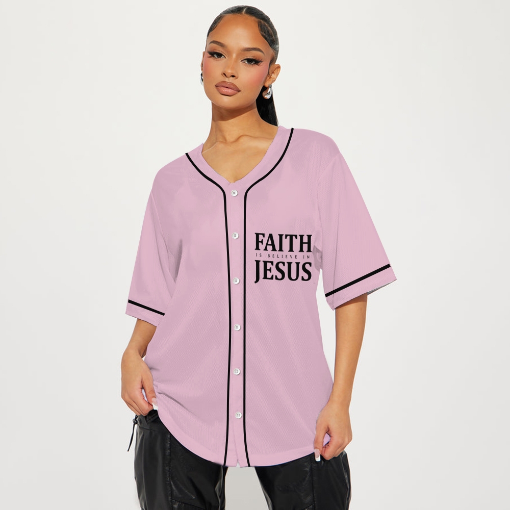 Jesus Saves Mesh Baseball Jersey
