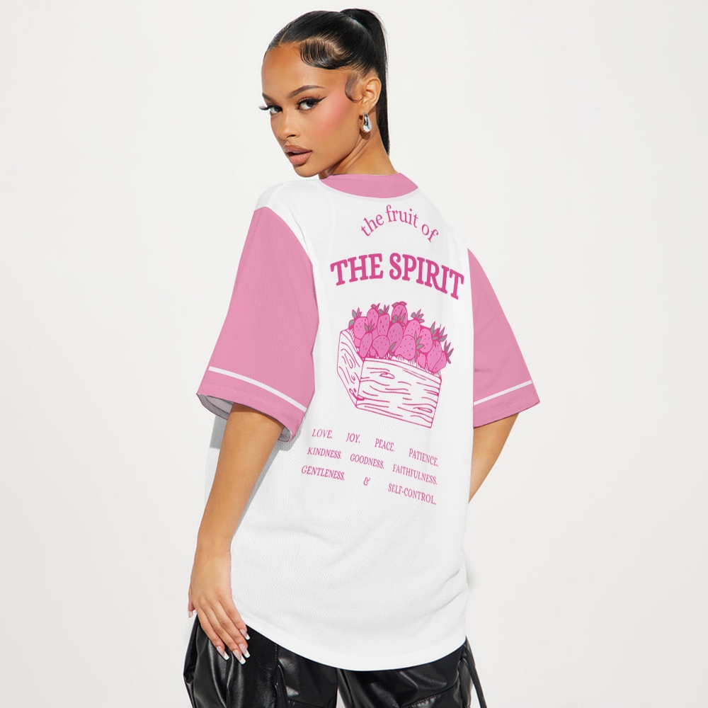 Fruit Of The Spirit Mesh Baseball Jersey
