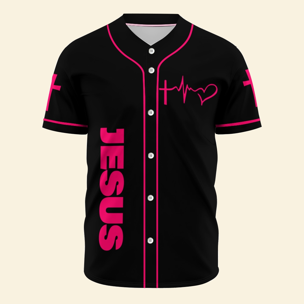 Jesus Way Maker Mesh Baseball Jersey