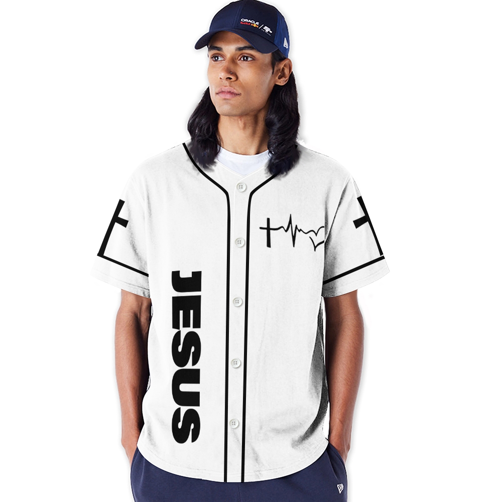 Jesus Way Maker Mesh Baseball Jersey